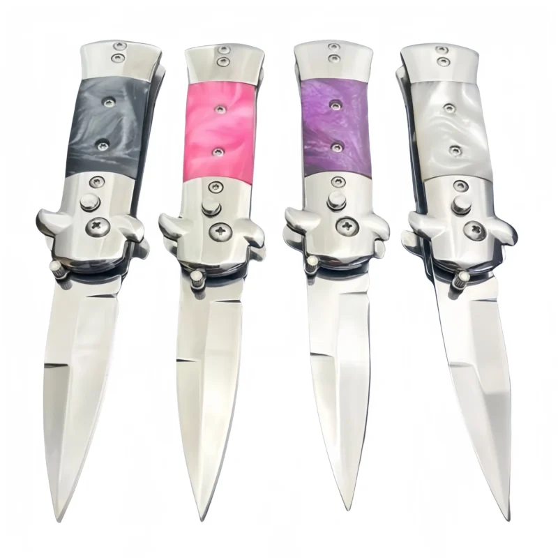 Mini Stiletto Knife 3.25inch Mini Stiletto Knife Switch Blade Automatic Knife