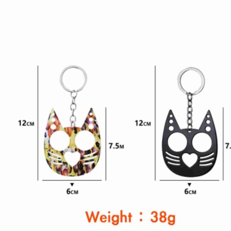 Multifunctional Justice Cat Metal Cute Pink Bottle Opener Keychain Car Bag Key Chain Accessories Gifts Trinket Wholesale