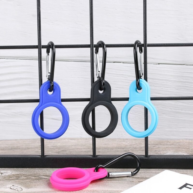 Sports Kettle Aluminum Buckle Rubber Buckles Hook Outdoor Water Bottle Holder High Quality Carabiner Camping Hiking Tool