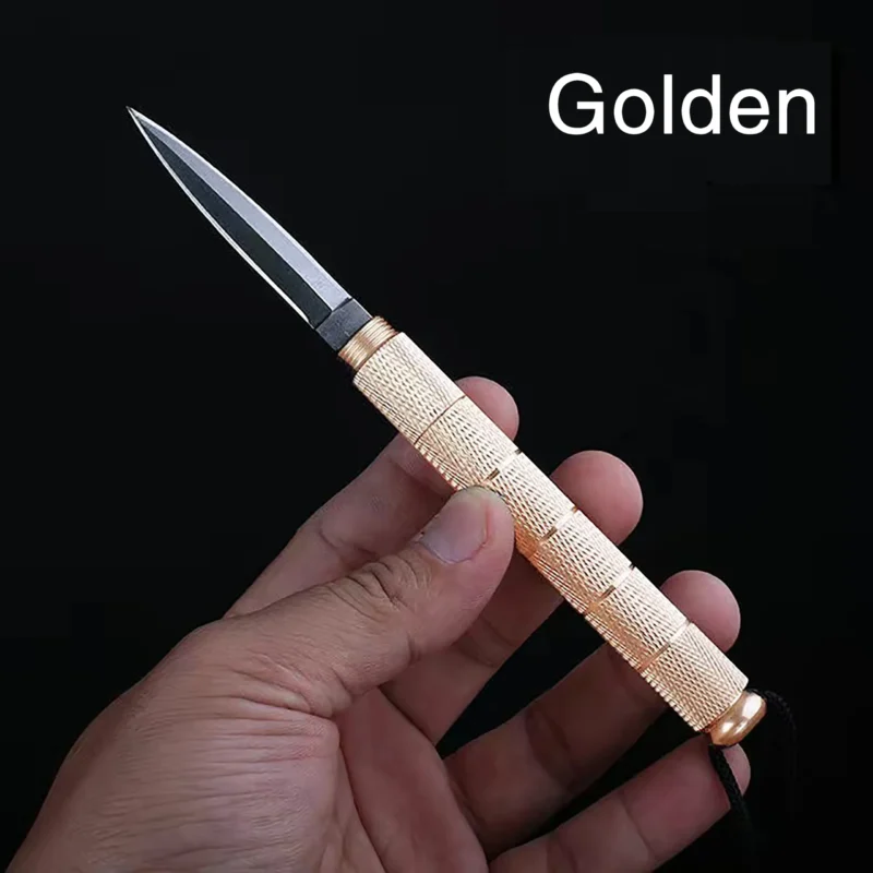 Stainless Steel Pu'er Tea Knife Tea Needle Ffoldable Portable Detachable Express Mail Knife Outdoor Mini Camping Knife